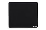 Glorious XL Heavy Gaming Mouse Mat/Pad - XLarge, Thick, Stitched Edges, Black Cloth Mousepad | 16x18