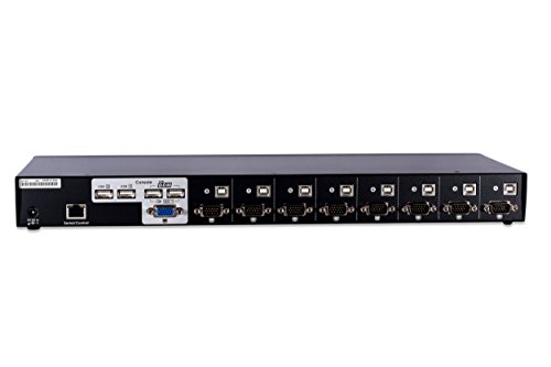 ConnectPro UR Series Kit USB VGA KVM switch w/ DDM & multi-hotkey (8 Port, 15 ft)