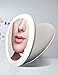 Acelone Lighted Makeup Mirror,Travel Handheld Mirror Compact Portable Mirror with LED Lights for Beauty Cosmetic Camping