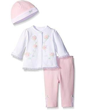 Baby Girls' Garden 3 Piece Jacket Set