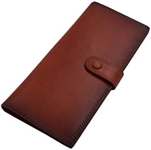 Tarhoo Women's Leather Wallet Purse Credit Card Holder/ Case Long Wallets (wine)