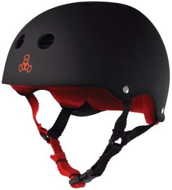 Triple 8 Brainsaver Sweatsaver Casco Black Rubber L