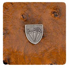 OSTRICH COGNAC - SYNTHETIC LEATHER