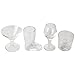 Lily's Home Mini Cocktail Glasses Shot Glasses, Novelty Designs Make this Set the Ideal Gift of Any Bartender (Set of 4)