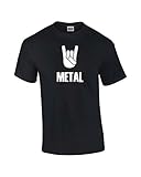 Heavy Metal T-Shirt Rock On Metal