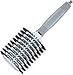 Olivia Garden Ceramic Ionic and 100% Boar Bristles Oval Vented Hair Brush