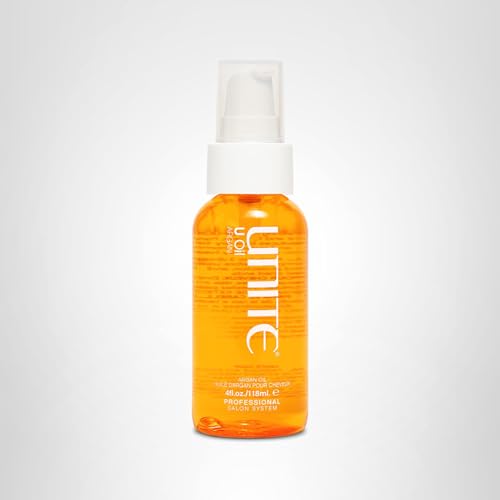 UNITE Hair - U Oil - Multi-Tasking Argan Oil for Hydration, Shine, and Frizz Control - Ideal for All Hair Types and Textures, 4 Fl Oz