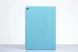 SuperLite 360 Degrees Rotating Stand Leather Case for Ipad 2/3/4, lightblue