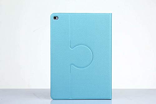SuperLite 360 Degrees Rotating Stand Leather Case for Ipad 2/3/4, lightblue