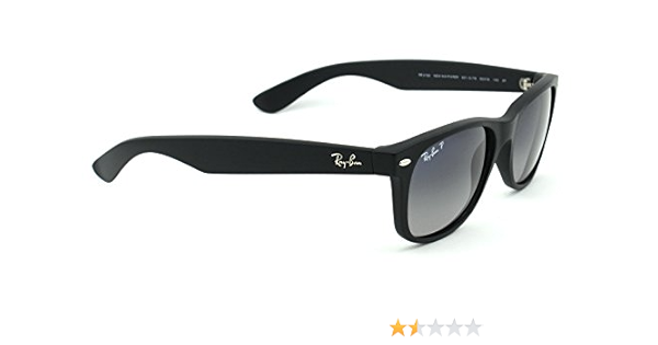 Amazon.com: Ray-Ban RB2132 601S78 Wayfarer Black/Polarized Blue Gradient  Lens 52mm : Clothing, Shoes \u0026 Jewelry