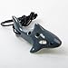 Shark 4 Holes Novelty Pendant Ceramic Ocarina. Great Gift, Dexterous, Easy to Carry and Learn. Linn's Arts!