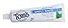 Tom's of Maine Natural Simply White Fluoride Toothpaste, Clean Mint, 4.7 oz. 6-Pack (Packaging May Vary)