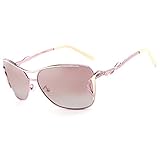 HDCRAFTER Fashion Women UV400 Polarized Cat Eye Sunglasses Metal Frame