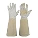 HANDLANDY Pruning Gloves Long for Men & Women, Pigskin Leather Rose Gardening Gloves- Breathable & Durability Gauntlet Gloves Medium primary