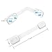 Child & Baby Proofing Cabinet Locks Child Safety Locks, Baby & Child Proof Cabinet Latch Oven Stove Toilet Fridge Drawer Locks,Adjustable Strap 6 Pack