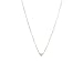 S.J JEWELRY Fremttly Handmade 14k Gold Fill Mini Heart and CZ Pendant with Dainty Chain Choker Necklace-CK2-Heart