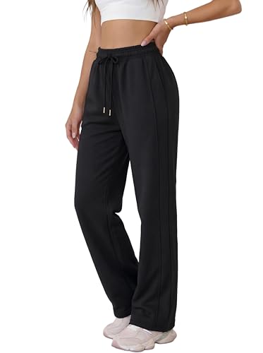 Women Wide Leg Sweatpants Cotton Joggers for Yoga Dance Workout… at Amazon