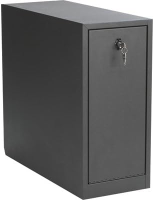 Locking Sliding Drawer Steel Truck Box 5 Drawer Vertical Black