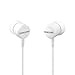 Samsung HS130 White Wired Stereo Earbud 3.5mm universal headset W/In-Line Multi-Function Answer/Call Button & SD Reader (US Retail Pack - Made in Vietnam)