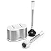 Polder Dual Bath Caddy - White