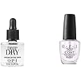 OPI Nail Lacquer Top Coats, Original, 0.5 fl.oz, Drip Dry Lacquer Drying Drops, 0.3 fl.oz