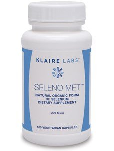 Seleno Met 200 mcg - 100 Vegetarian Capsules by Klaire Labs