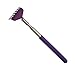 TOOGOO(R) Telescopic Stainless Steel Compact Scratching Tool Extendable 20-68cm Back Scratcher Massager 5 Section (Purple)