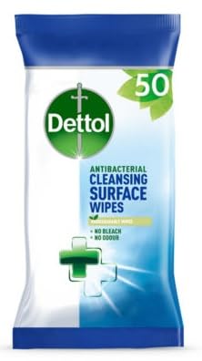 Dettol Biodegradable 50 Large Multi Purpose Wipes Citrus