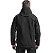 FREE SOLDIER Men's Softshell Hiking Jacket Waterproof Hooded Tactical Hunting Jacket (True Black M)