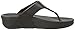 FitFlop Women's Lulu Thong Sandal,Black,9 M US