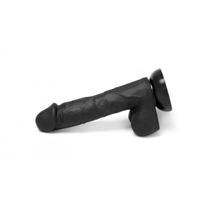 8 Thick Black Dildo with Balls by Seductive Silicone Cyprus | Ubuy
