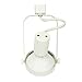 D&D Brand H System PAR30 Line Voltage Gimbal Ring Rear Loading Track Lighting Fixture White HTC-9005-WH (No Bulb)