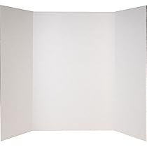 Elmer's White Corrugated Display Board