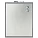 Quartet Stainless Steel Finish Magnetic Dry-Erase Board, 8.5 x 11 Inches, Graphite Gray Frame (mhos8511)