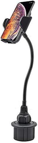 Kuelor Car Cup Holder Phone Mount, Adjustable Long Arm Cell Phone Holder with 360° Rotatable Cradle for Most Smartphones Such as iPhone, Samsung and GPS Kuelor Car Cup Holder Phone Mount, Adjustable Long Arm Cell Phone Holder with 360° Rotatable Cradle for Most Smartphones Such as iPhone, Samsung and GPS