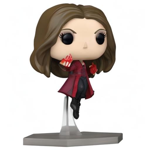 Funko Pop! Marvel: Captain America: Civil War Build A Scene - Scarlet Witch, Amazon Exclusive, Figure 5 of 12