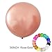 Besttt-Seller 36 Inch Giant Latex Balloons 2 pcs Round Balloons Large Balloons,xl balloons (Rose Gold)