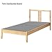 Spring Sleep Solid Wood Bunkie Board Mattress/Bed Support, Fits Standard, Full Size, 74x53x1.5, Grey