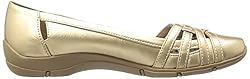 LifeStride womens Diverse Flat, Soft Gold, 8 Narrow