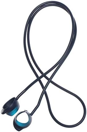 Hourui Soft Silicone Anti Dropping Rope Compatible with Airpods Compatible for Samsung Galaxy Buds Earphones (Blue)