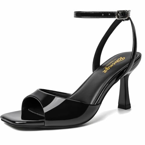 RIBONGZ Black Heels