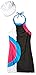 Forum Novelties Women's 60's Generation Mod Doll Costume Dress, Multi-Color, Standard