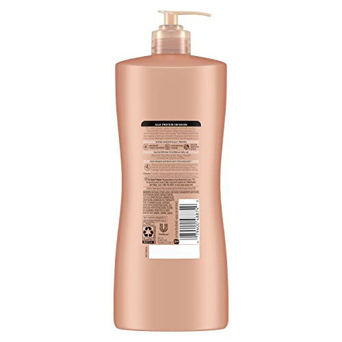 SUAVE SILVER CONDITIONER DRY HAIR SILK PROTEIN INFUSION SOFT, SILKY HAIR 28 OZ
