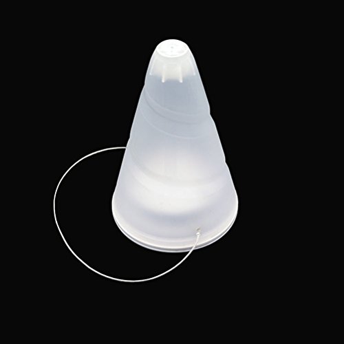 LEDMOMO Solar Garden Lights, Cornet Shaped Waterproof Hanging Light for Garden Stree and Festival Ornaments Outdoor Hanging(White Light) - Thumbnail 2