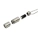 Keychain Flashlight, WUBEN Portable Titanium Alloy Waterproof IPX8 130 Lumens USB Rechargeable Mini Necklace LED Flashlights Torch