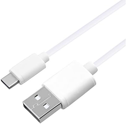 Type C Data Cable USB Charge Charging Cable for Galaxy S8, S8 Plus, LG G6, ZTE Zmax Pro Z981, HTC 10 and More USB Type C Devices -(White)
