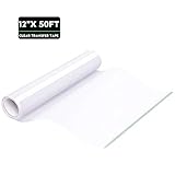JANDJPACKAGING Clear Transfer Tape for Vinyl - 12