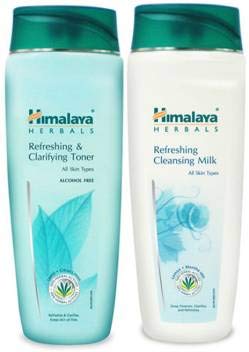 himalaya cleansing milk and toner