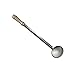 La Ideal Stainless Steel Valencian Skimmer with Wooden Handle, Silver, 12 x 65 cm