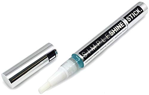 Simple Shine. Stick | Compact Diamond Cleaning Brush and Jewelry Cleaner Solution All-in-One
